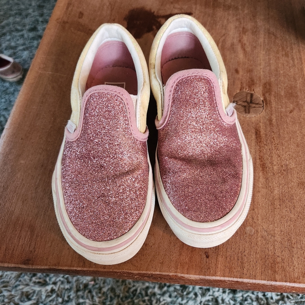 Vans girl's slip on's